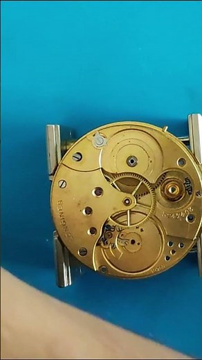 How to Disassemble a Longines Pocket Watch