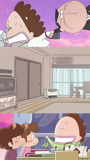#あたしンち #10分動画 、第342話「 雪の日」