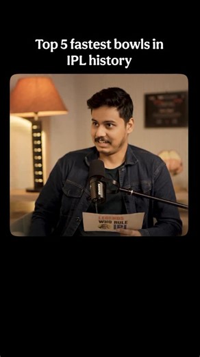 First Umpire with Deepak Goyal on Instagram: "Top 5 Fastest Balls in IPL History!🔥🔥 #FastestBallIPL#IPLFastest#FastestBowls#IPLHistory#CricketShorts"