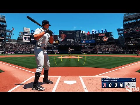 MLB The Show 25 - Boston Red Sox vs New York Yankees - Gameplay (PS5 UHD) [4K60FPS]