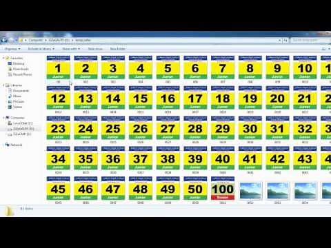 Adobe Indesign | Auto Number label Creation
