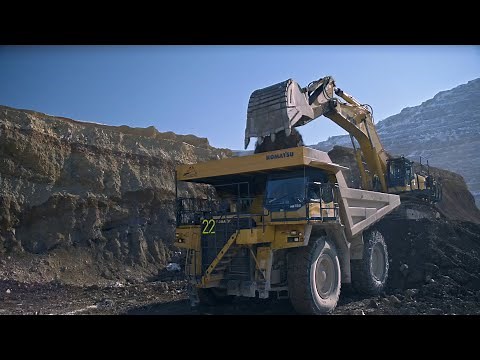 Komatsu at the Erzberg iron mine
