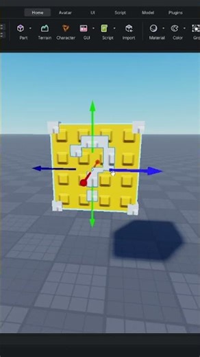 part 1 of making lucky blocks in roblox studio!!!! #roblox #creative #luckyblock