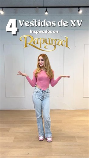 4 Rapunzel-inspired quinceañera dresses ✨ #quinceañera