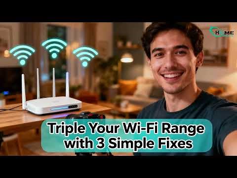 How I Boosted My Wi-Fi Range by 3x with 3 Simple Tweaks!