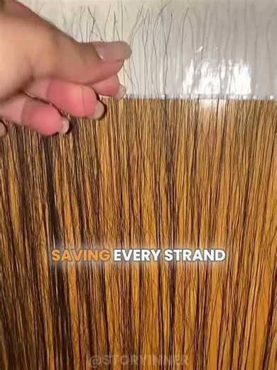 She Saved Her Fallen Hair! 😮✂️