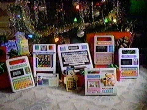 Red Ribbon Radio Shack Retro 80s Toy Christmas Commercial (1988)