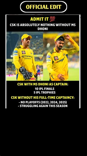 Trolling aside, CSK's dependence on MS Dhoni is hard to ignore.#csk #ipl #ipl2026 #iplupdates