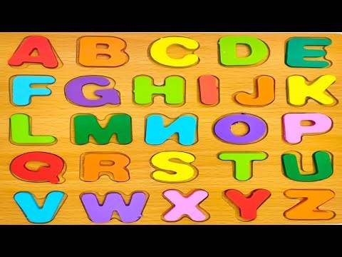 abc with alphabet puzzle | Preschool Learning video for Kids & Toddlers