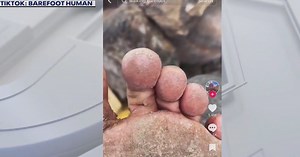 Barefoot trend gaining traction on TikTok
