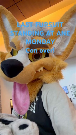 LAST FURSUIT AT ANE END OF FUR CON!