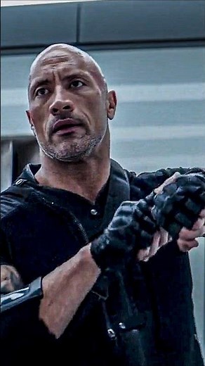 The Rock's & Jason Statham's HILARIOUS Hallway Fight 😂