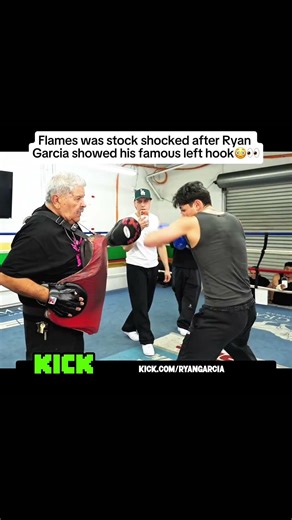 Ryan Garcia’s Left Hook is TOO FAST for Flames 😱