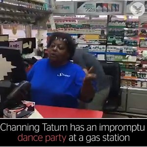 342K views · 6.8K reactions | Channing Tatum busts out Magic Mike moves in gas station | The Independent | Facebook