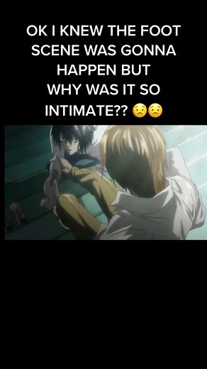 Unexpectedly Intimate Light Yagami Foot Scene | Death Note