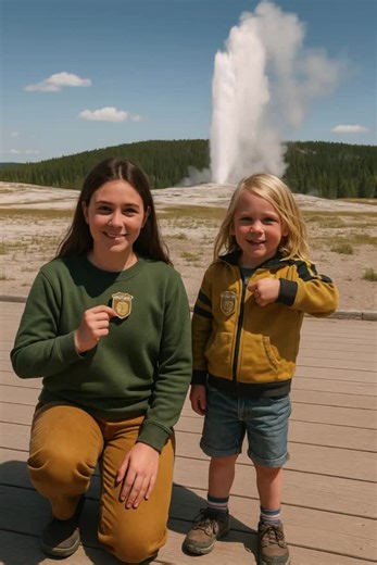 National Parks Junior Park Ranger Badge Display | Canvas Wall Banner (54 Badge)