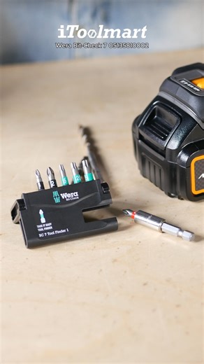 ชุดดอกไขควง Wera Bit-Check 7 BiTorsion Tool Finder 05135810002 ชุด 7 ชิ้น #wera #ชุดไขควง #ดอกไขควง | IToolmart