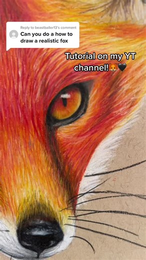 How to Draw a Realistic Fox Tutorial on YouTube