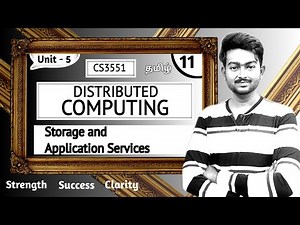 Storage Services in Tamil | Application Services in Tamil | Distributed computing in Tamil | Unit 5
