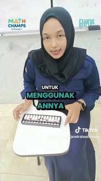 how to calculate multiplication with an abacus #viral #abacus #ruangguru