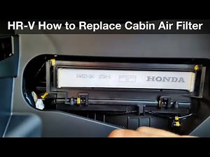 Cómo cambiar el filtro de aire de cabina en Honda Hr V