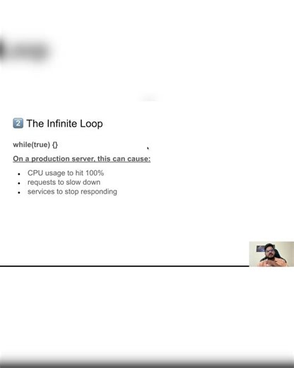 The Infinite Loop | WARNING These 5 Lines of Code Can SHUT DOWN Your Entire Production