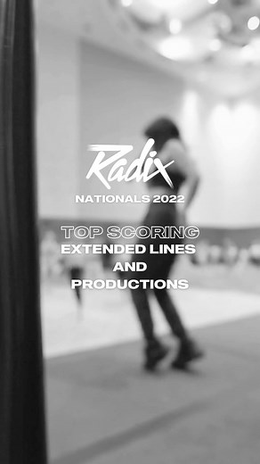 Radix Nationals 2022 Top Scoring Extended Lines & Productions 🖤 #radixnationals #radixdance #ontheedge | RADIX Dance Convention
