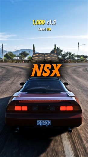 NSX EVOLUTION! 🛑 Honda NSX vs Acura NSX | THE EXTREME BRAKE TEST #shots #forzahorizon5