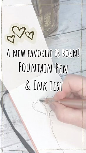 #ferriswheelpress Fountain Pen & Ink Test
