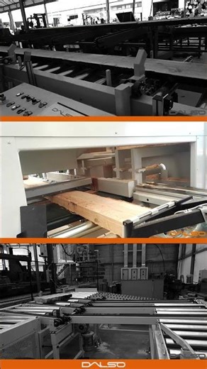 Industrial Woodcutting Excellence: Dalso Automated Single-blade Cross-Cutter