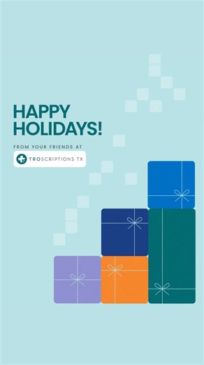 Happy holidays from the humans behind the troches. 💙 Thanks for being part of our routines, rituals, and recovery this year. Wishing you calm days, cozy nights, and a smooth start to the new year. ✨