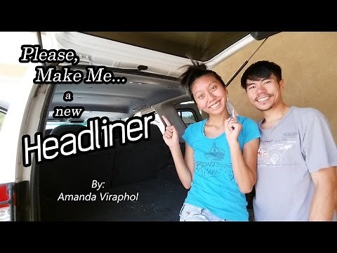 DIY Reupholstering Headliner for a 2002 Nissan Xterra