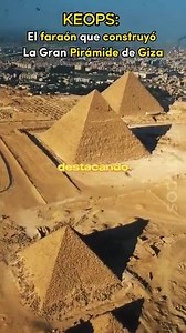 2.8K views · 33 reactions | KEOPS: El faraón que construyó La Gran Pirámide de Giza #historia #history #egipcio #egipto | Históricos | Facebook