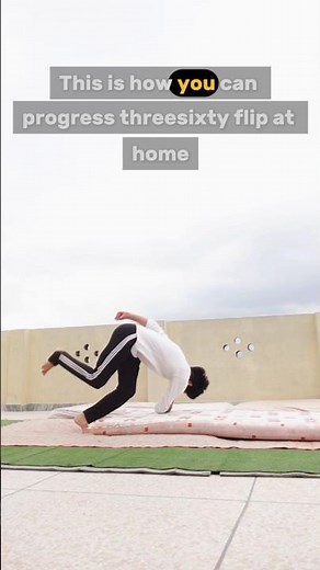 How to do 360 flip at home 💯✅ #flip #tutorial #tutorials ‪@hamzas-lifee‬