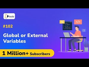 What is Global or External variables - Functions in C Programming - C Programming