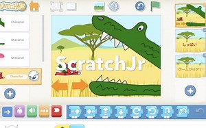 ScratchJr制作小游戏-鳄鱼张嘴