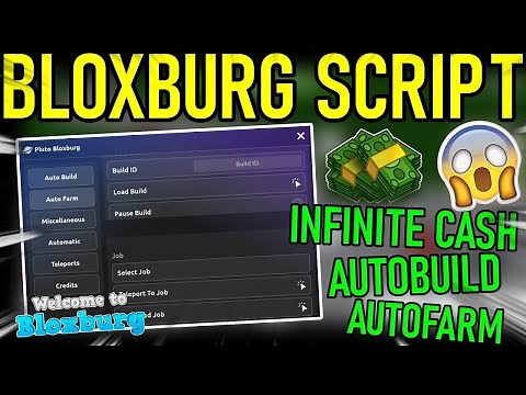 Pluto Hub Bloxburg Script | Auto Build + Farm | WORKING JUNE 2024!