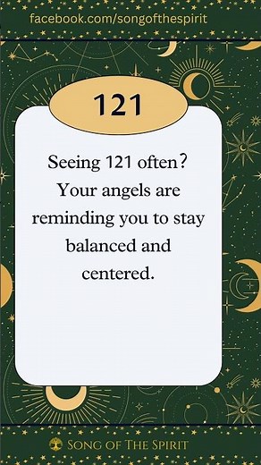 Seeing 121 Everywhere? What Does It Mean?