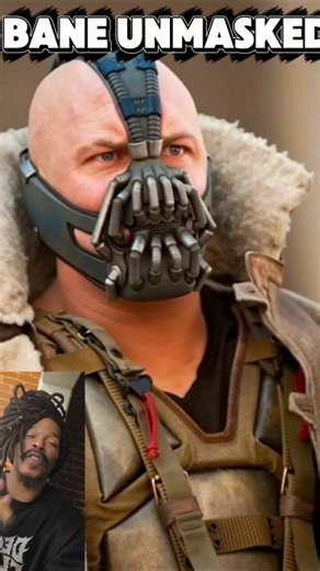 Bane unmasked @batman #darkknight #unmasked ##banequotes