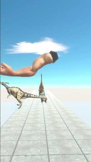 Punch the ARBS Dinosaur unit! - Animal Revolt Battle Simulator