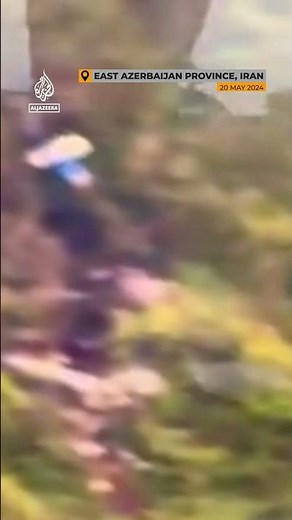 First image of crash site as Iran president confirmed dead | Al Jazeera Newsfeed