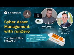 Java with Josh - Cyber Asset Management with runZero CEO Chris Kirsch