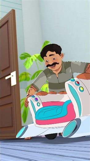 The Trash collector takes away the Alien Chair | The Alien Kid