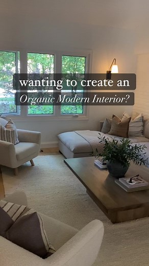 Organic Modern Interior Design Tips