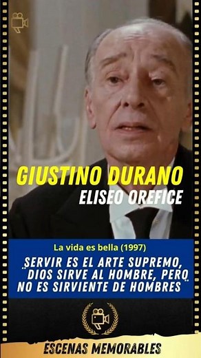Giustino Durano (Eliseo Orefice) – Life is Beautiful (1997) ..