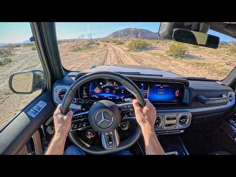 2025 Mercedes-AMG G63 - POV Off-road Drive (Binaural Audio)