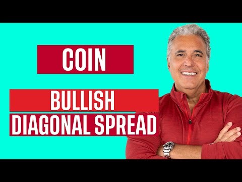 Bullish Diagonal Spread in COIN | OptionsTrades Today