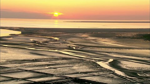 The majestic Westerheversand lighthouse: A drone's eye view - Worldwide