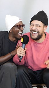 Hakim Jemili et Ahmed Sylla dévoilent leur complicité en parlant de leur facilité de travailler ensemble lors du tournage de leur nouveau film, Ici et là-bas ✨ | AlloCiné