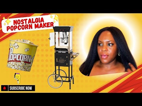 Nostalgia Popcorn Maker - Assembly